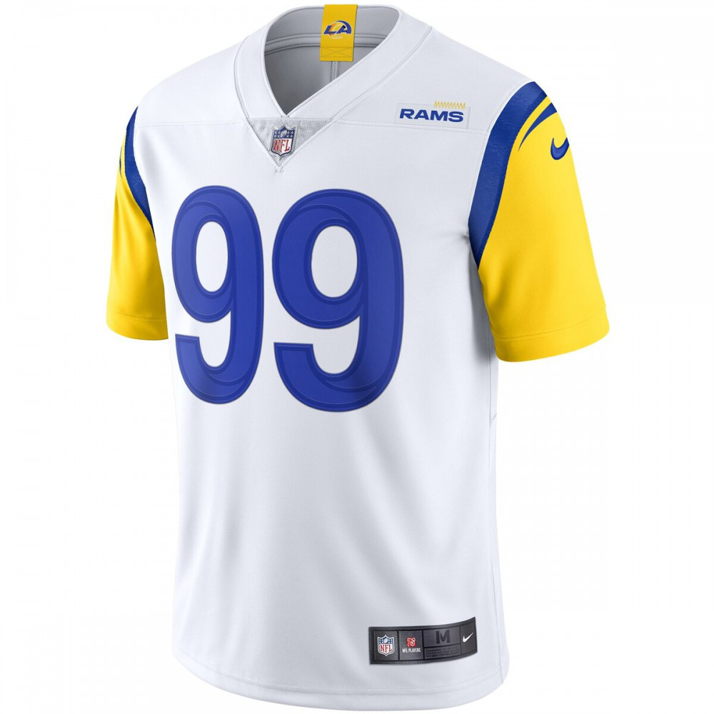 Aaron Donald Los Angeles Rams Nike Alternate Vapor Limited Jersey - White-Profan Arena